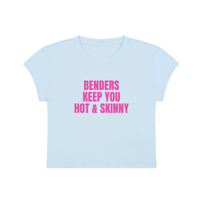 Benders Keep You Hot Andy Skinny Cropped T-Shirt