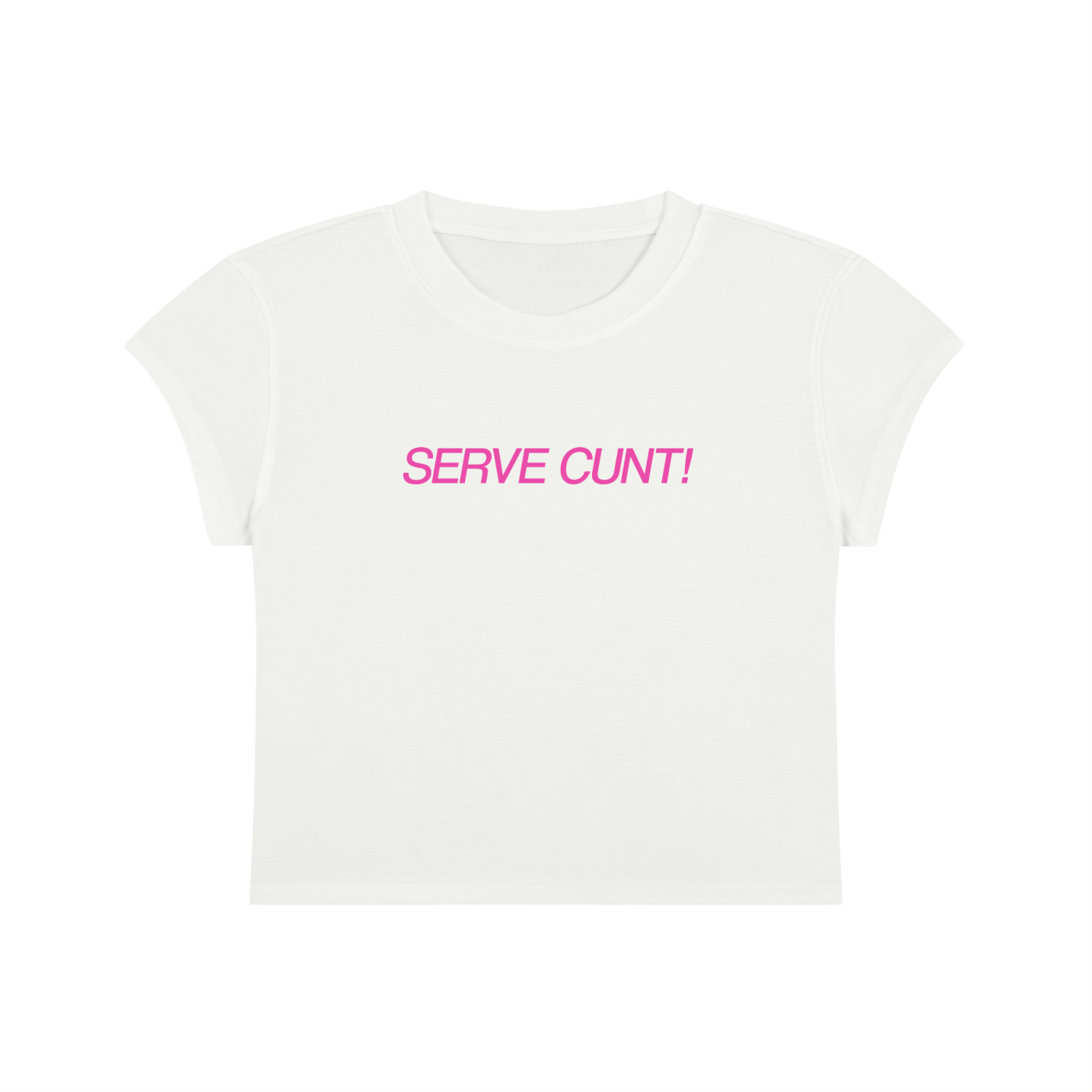 Serve Cunt Cropped T-Shirt