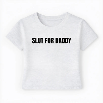 slut for daddy Baby Tee - Lolita Sinz