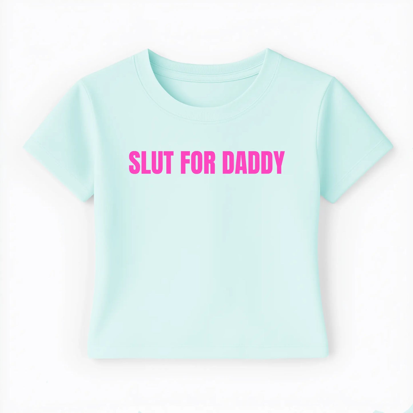 slut for daddy Baby Tee - Lolita Sinz