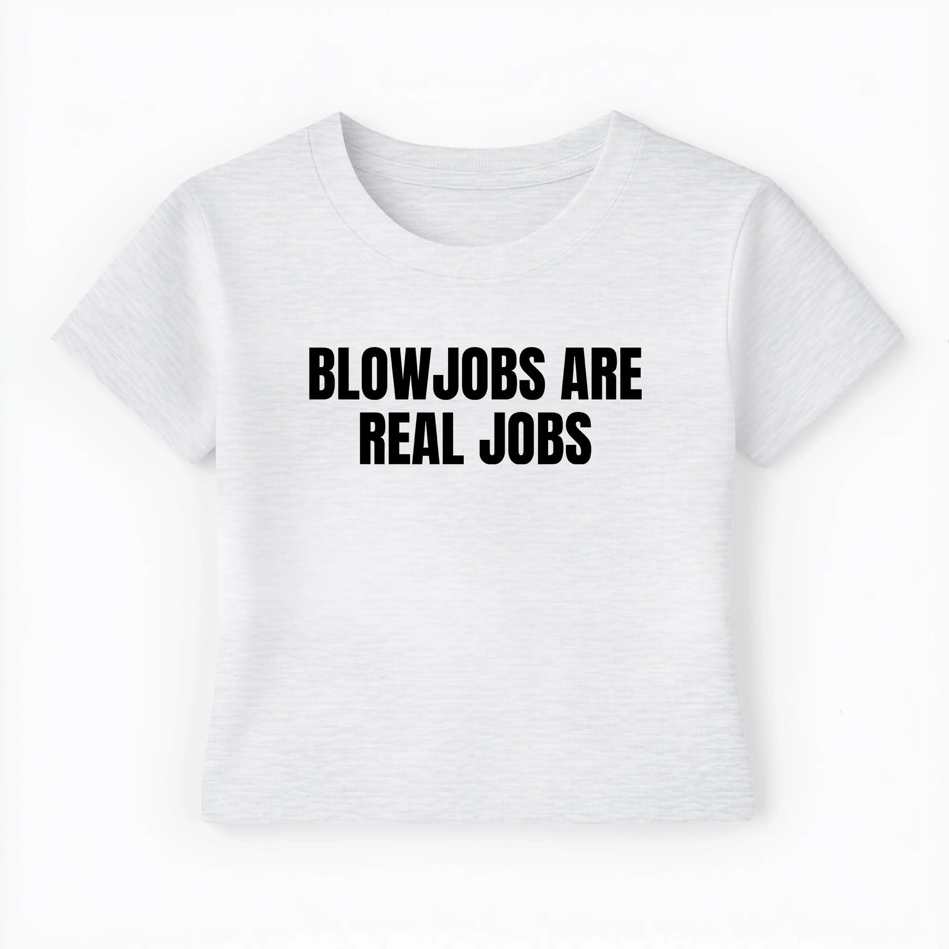 blowjobs are real jobs Baby Tee - Lolita Sinz