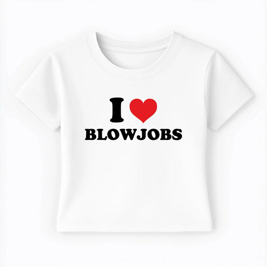 I love blowjobs Baby Tee Lolita Sinz Mein Shop