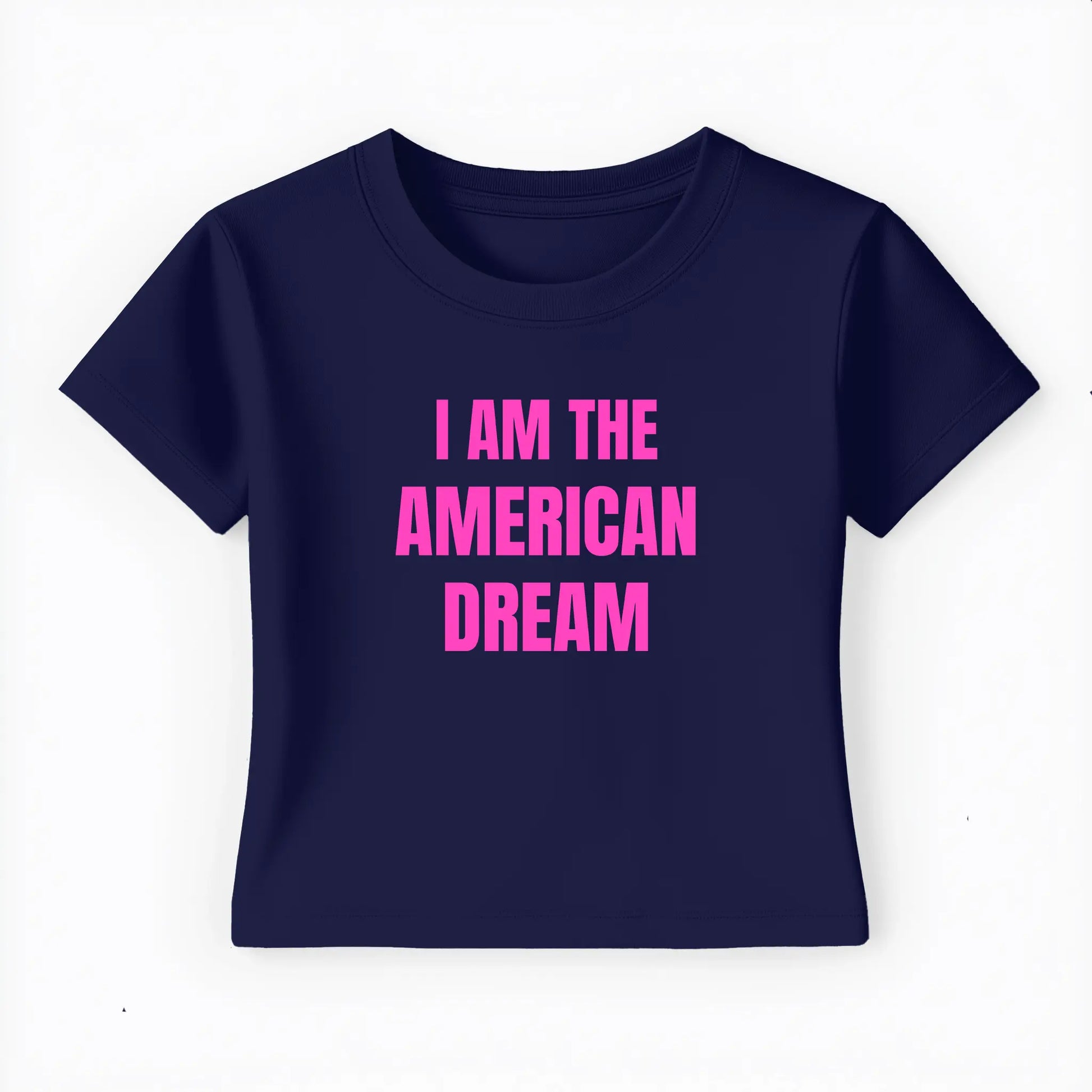 I am the american dream Baby Tee - Lolita Sinz