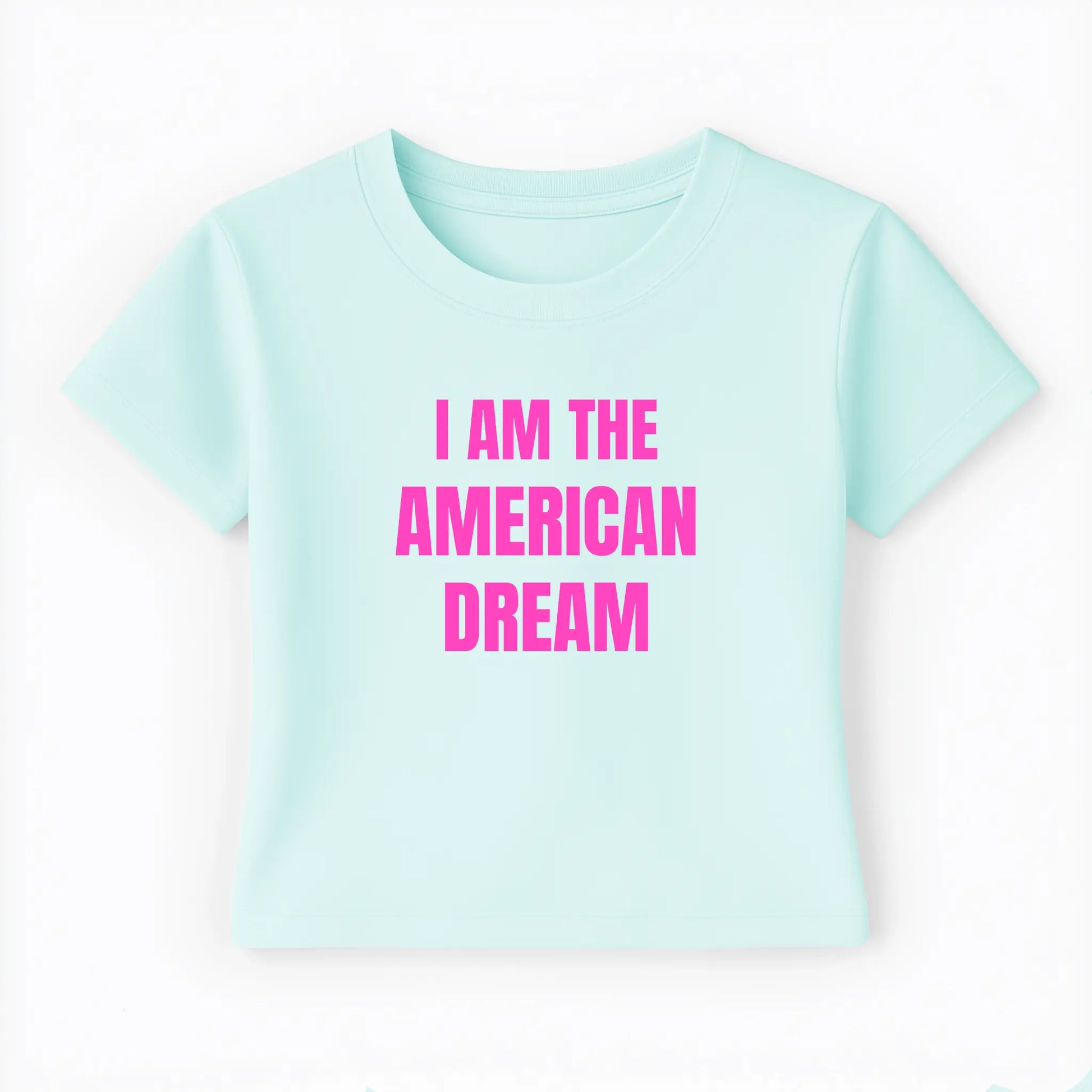 I am the american dream Baby Tee - Lolita Sinz