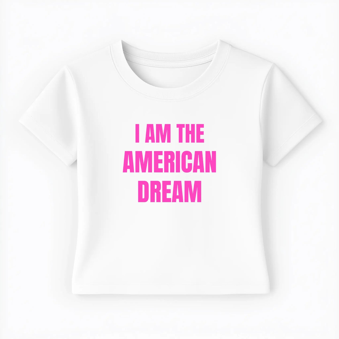 I am the american dream Baby Tee - Lolita Sinz