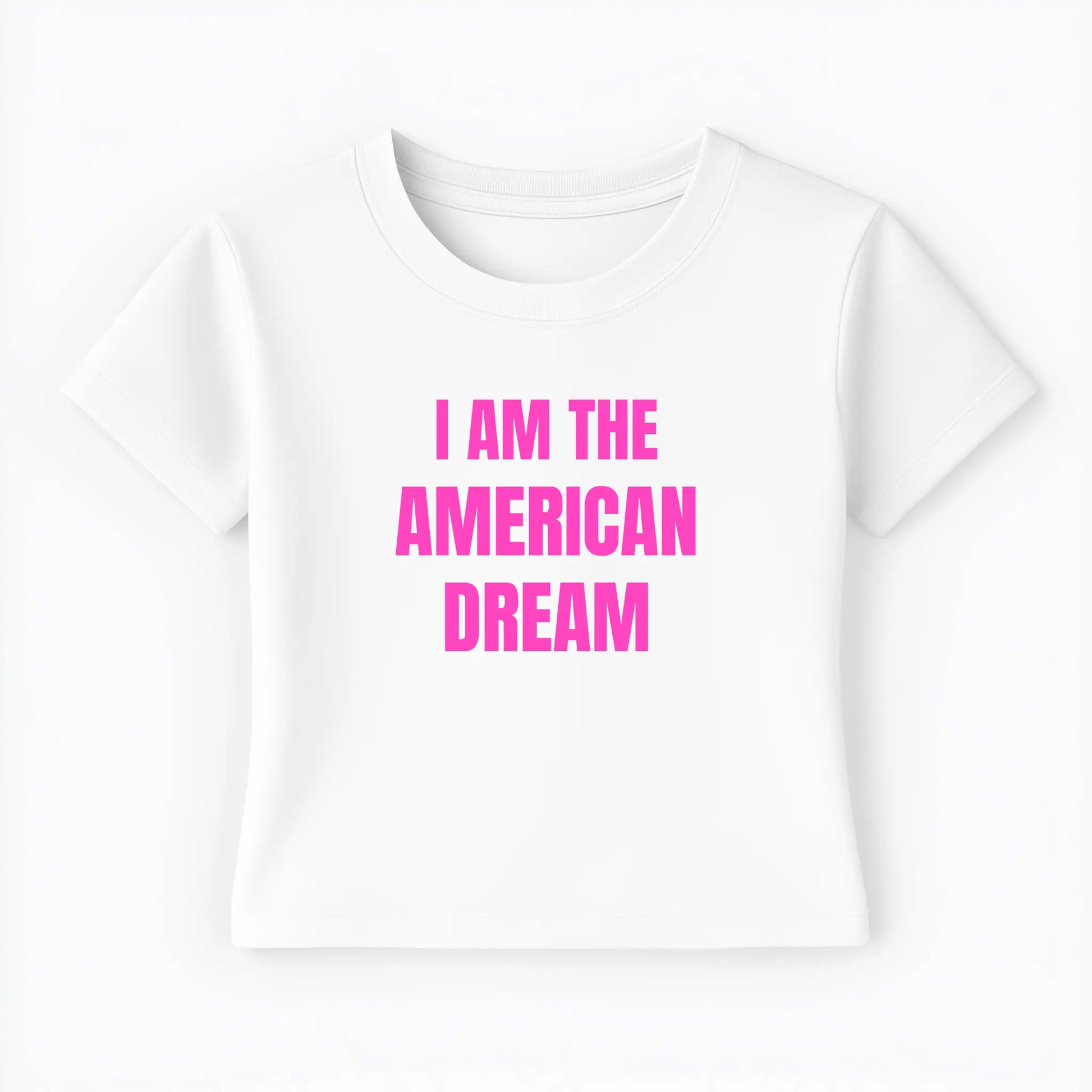 I am the american dream Baby Tee - Lolita Sinz