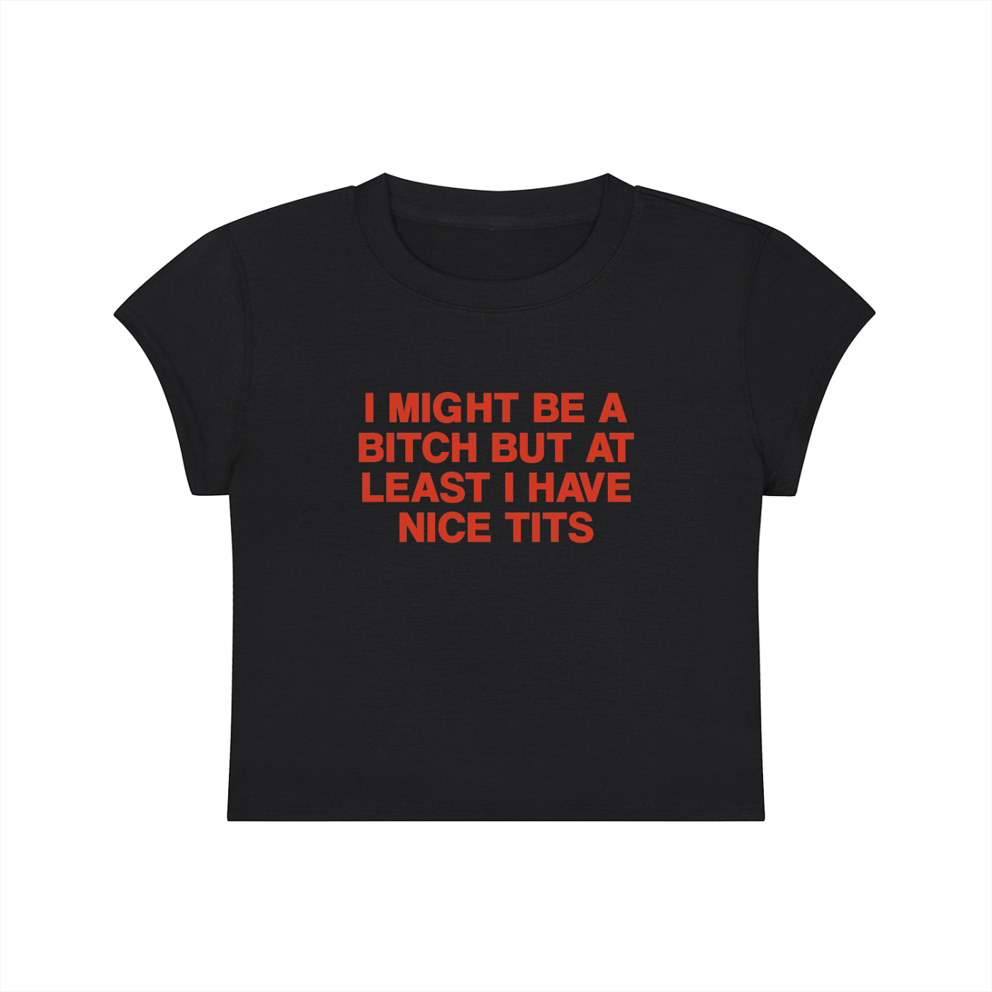 I Might Be A Bitch But At Least I'm Good At Something Cropped T-Shirt