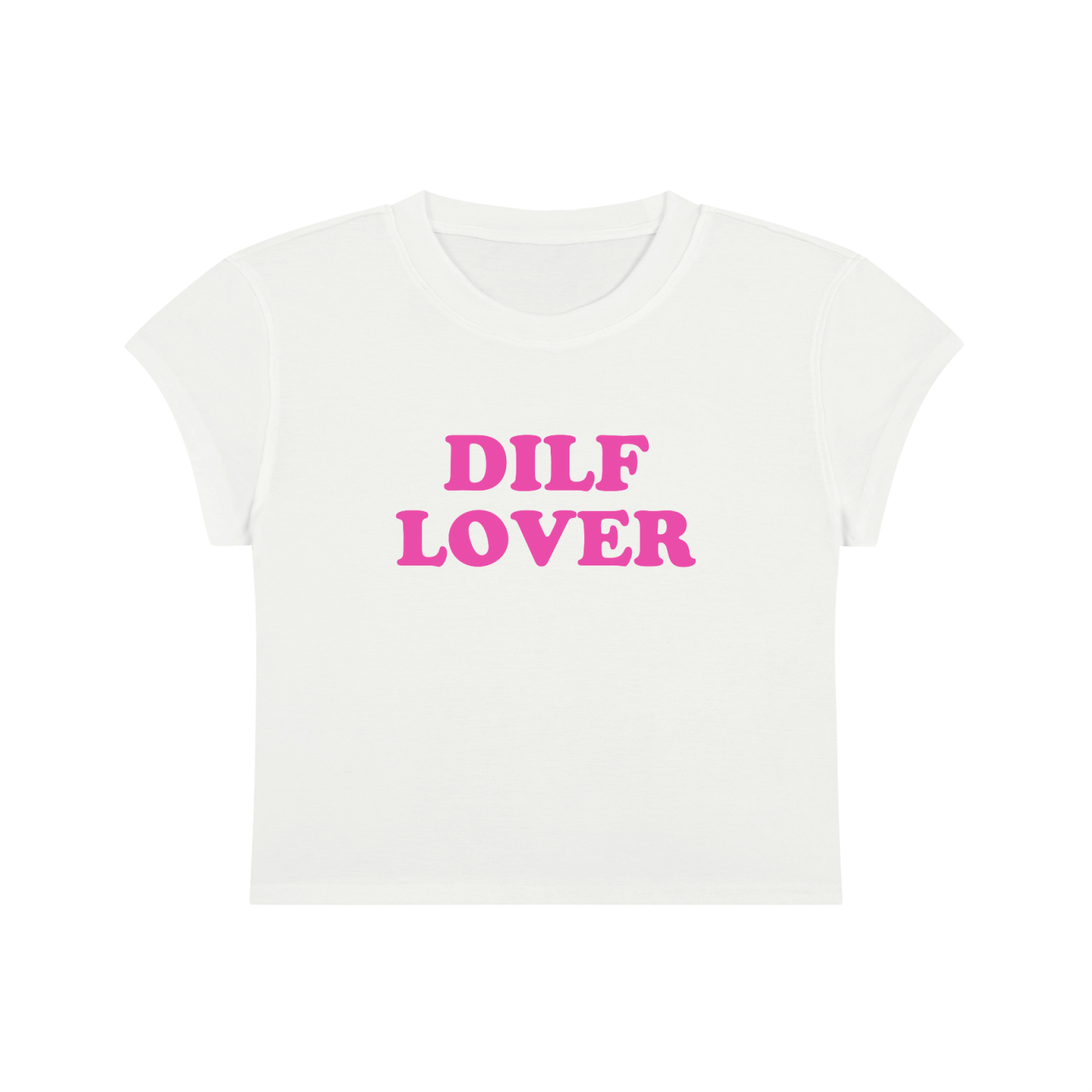Dilf Lover Cropped T-Shirt