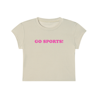 Go Sports Cropped T-Shirt