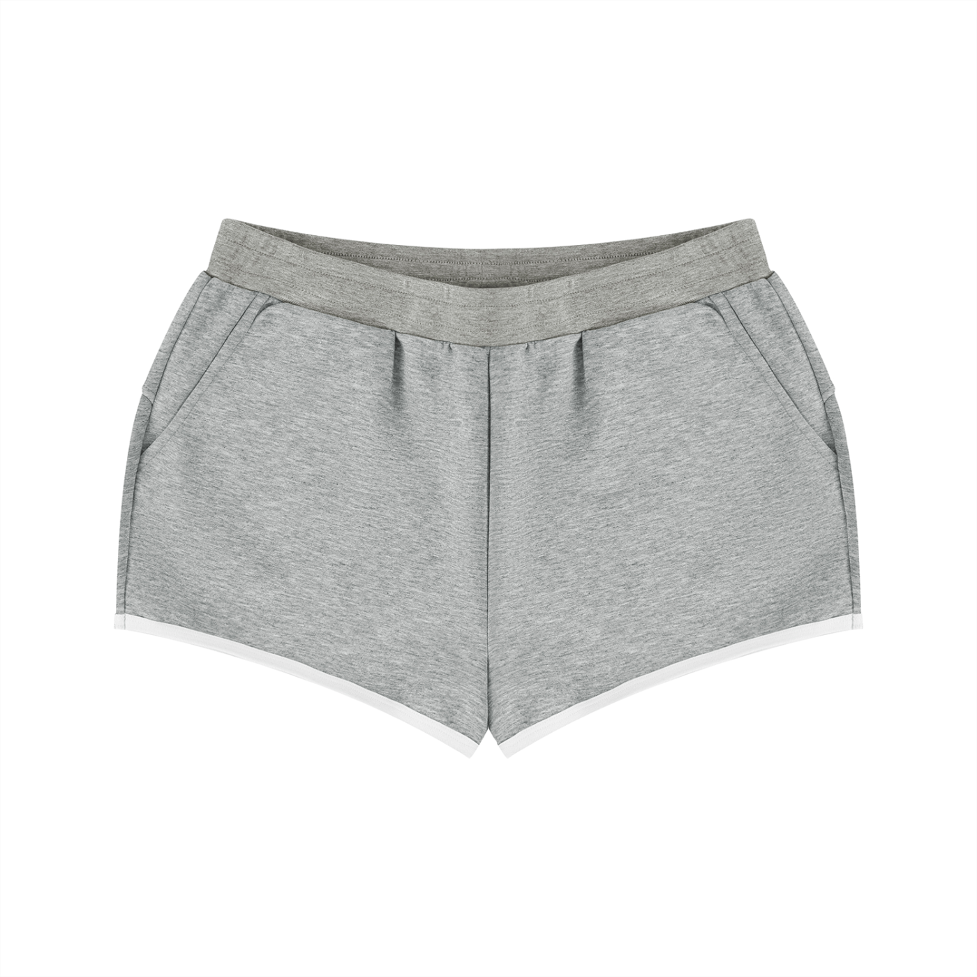 Women's Retro Contrast Binding Shorts
