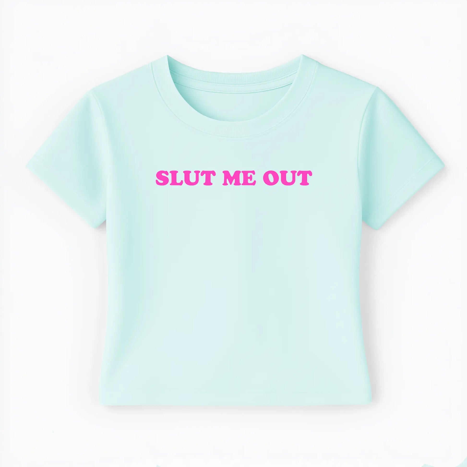 slut me out Baby Tee - Lolita Sinz