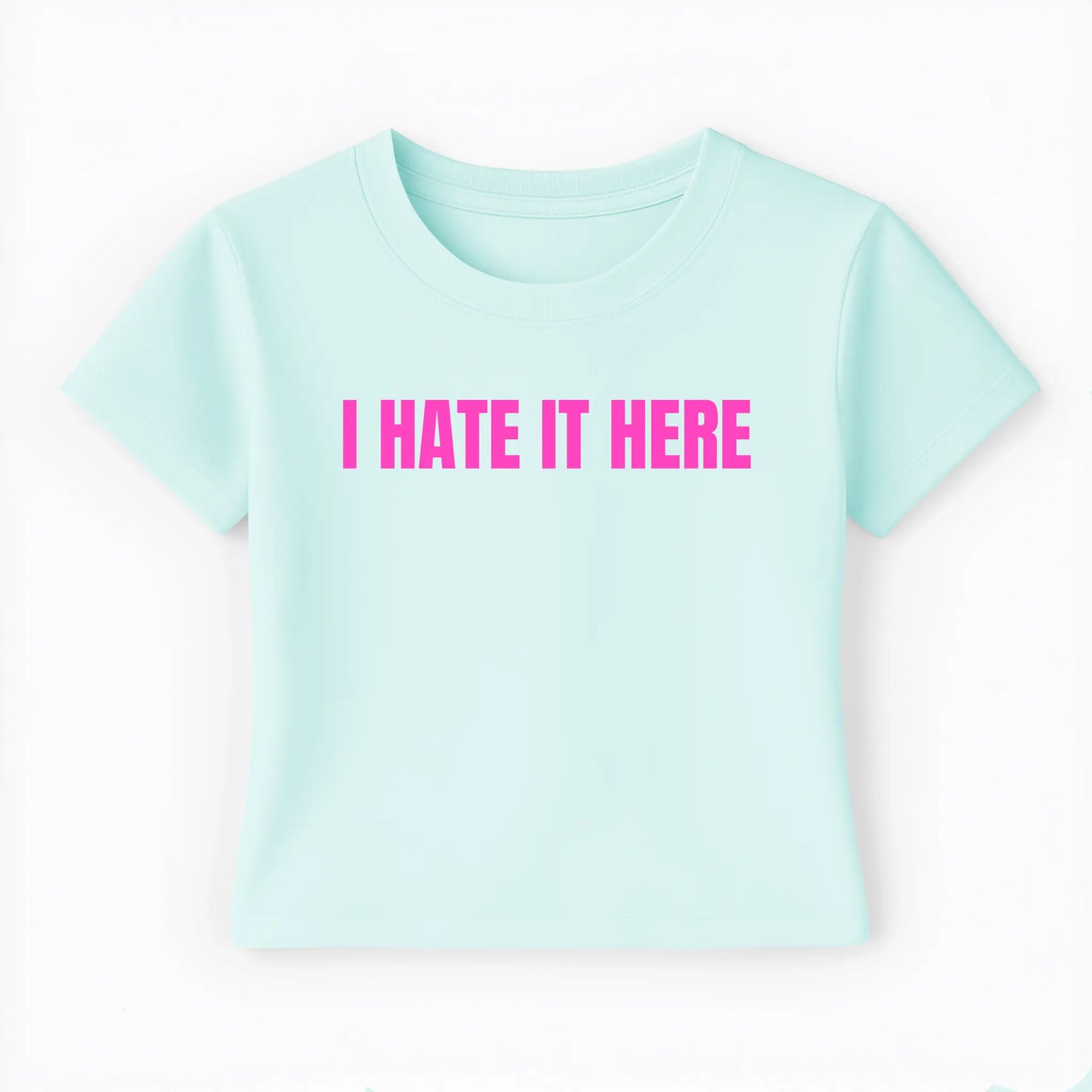 I hate it here Baby Tee - Lolita Sinz