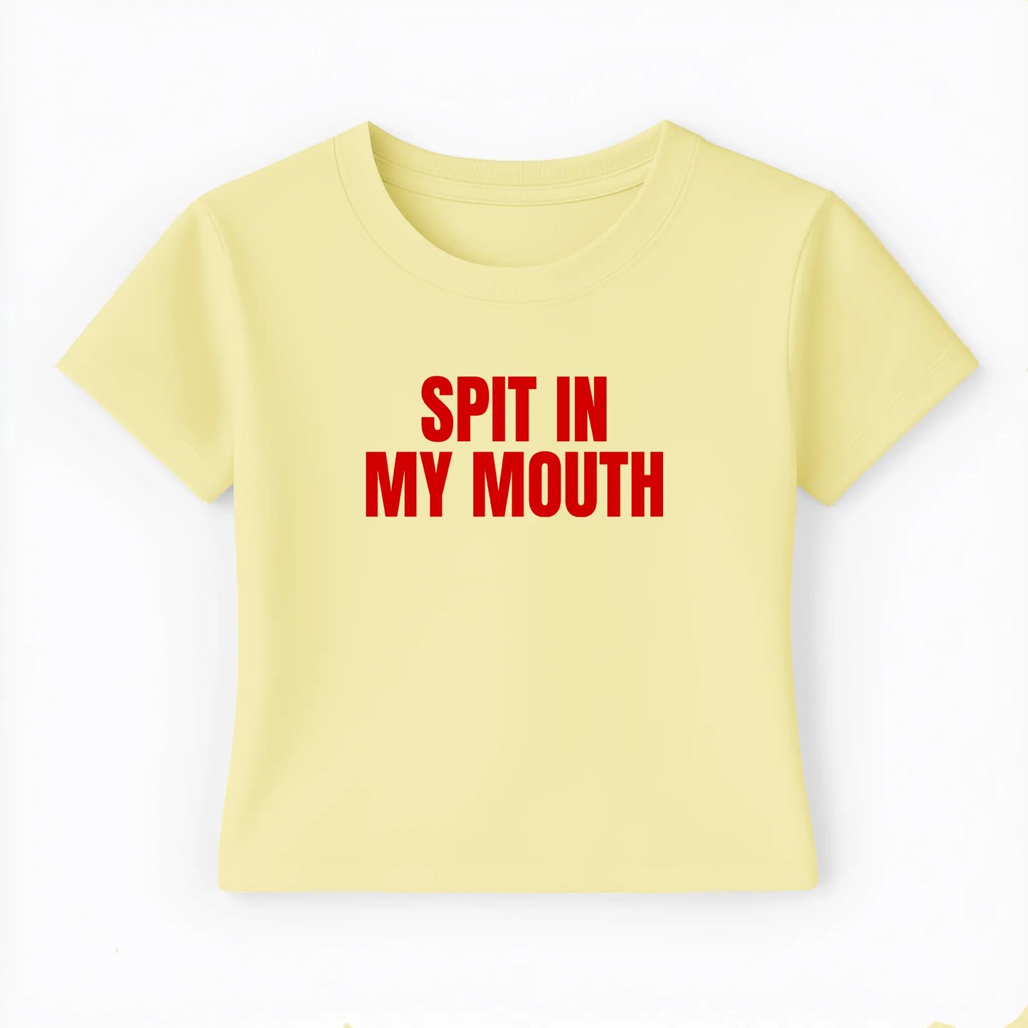 spit in my mouth Baby Tee - Lolita Sinz