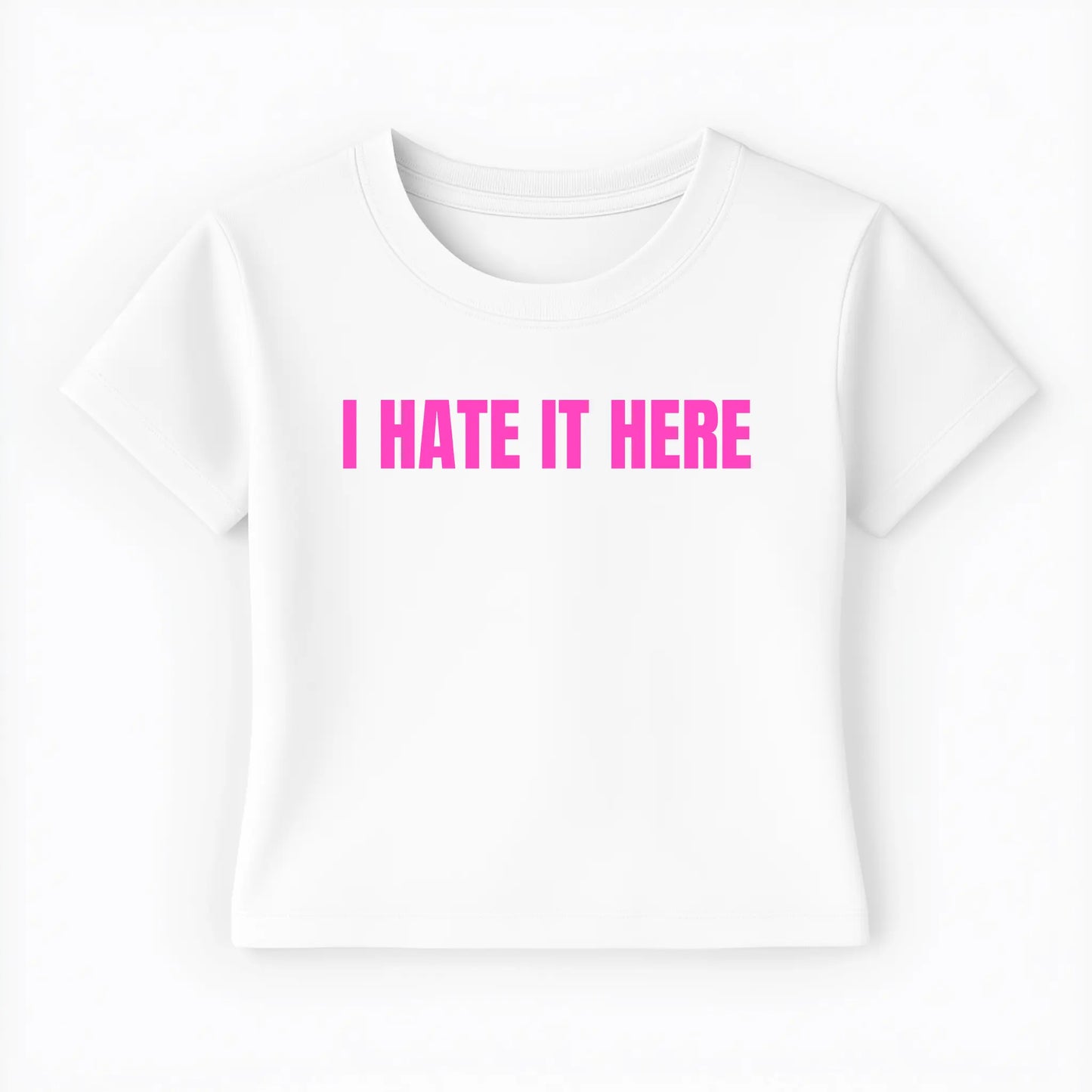 I hate it here Baby Tee - Lolita Sinz