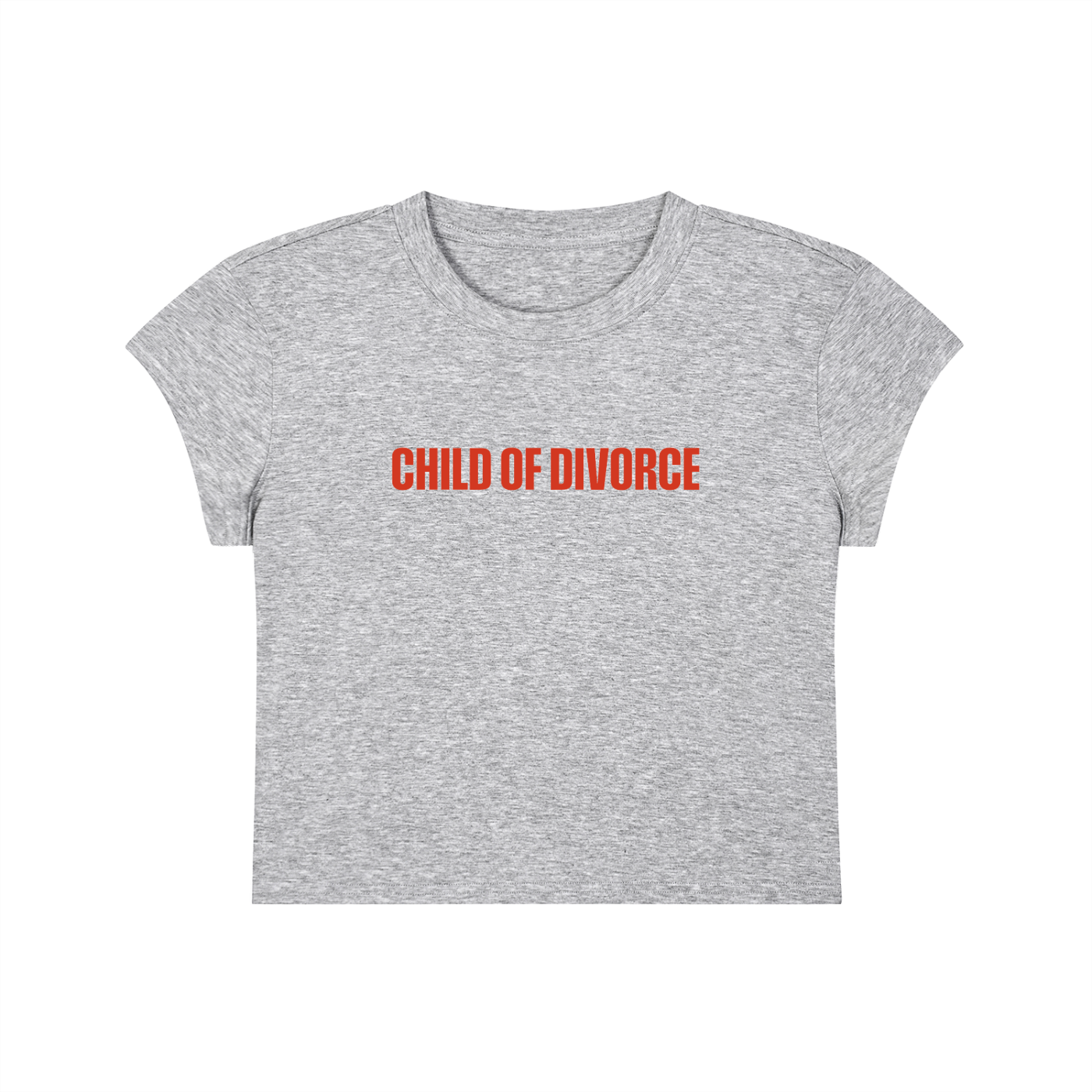 Child Of Divorce Cropped T-Shirt