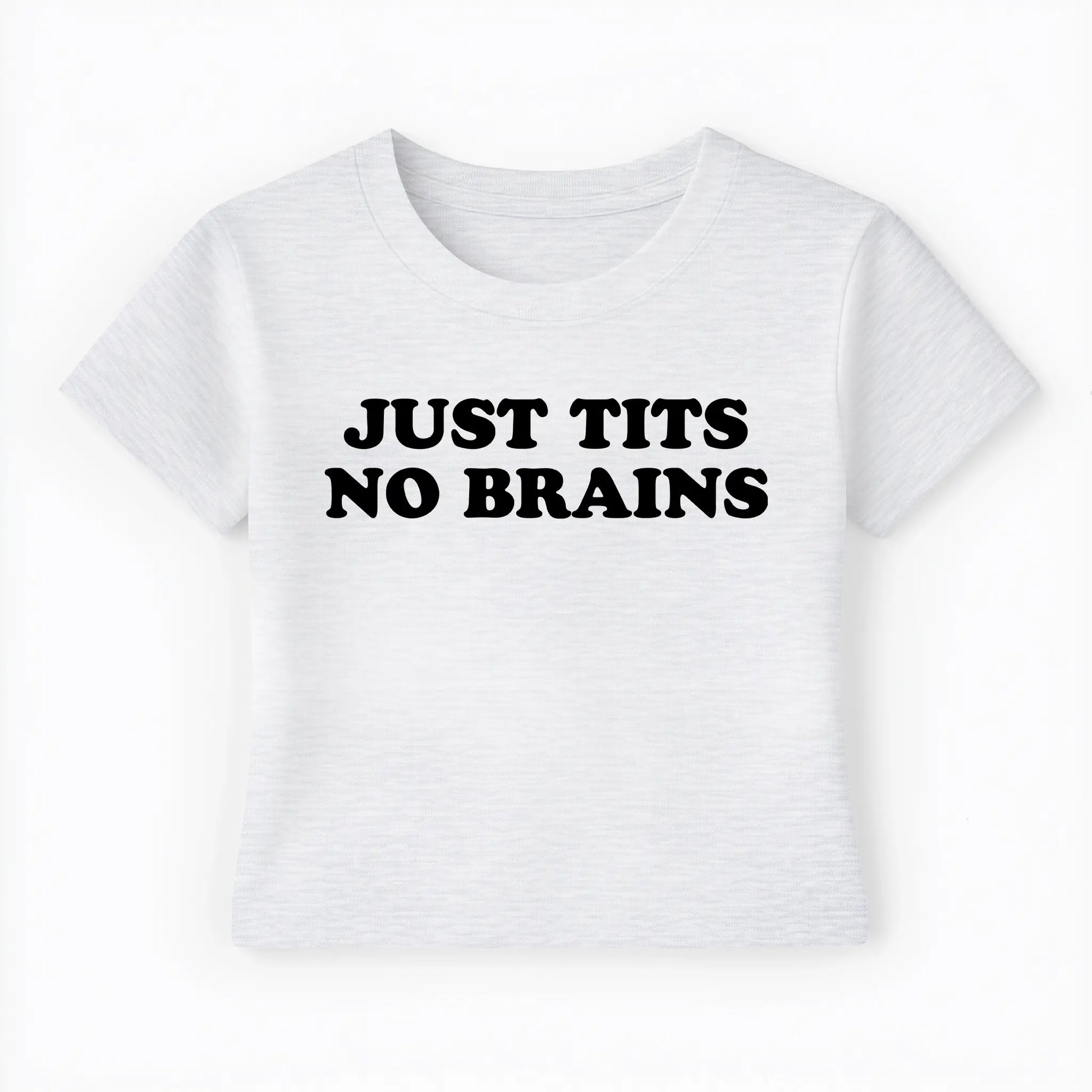 just tits no brains Baby Tee Lolita Sinz Mein Shop
