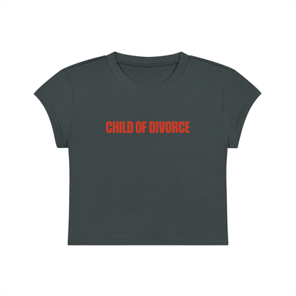 Child Of Divorce Cropped T-Shirt