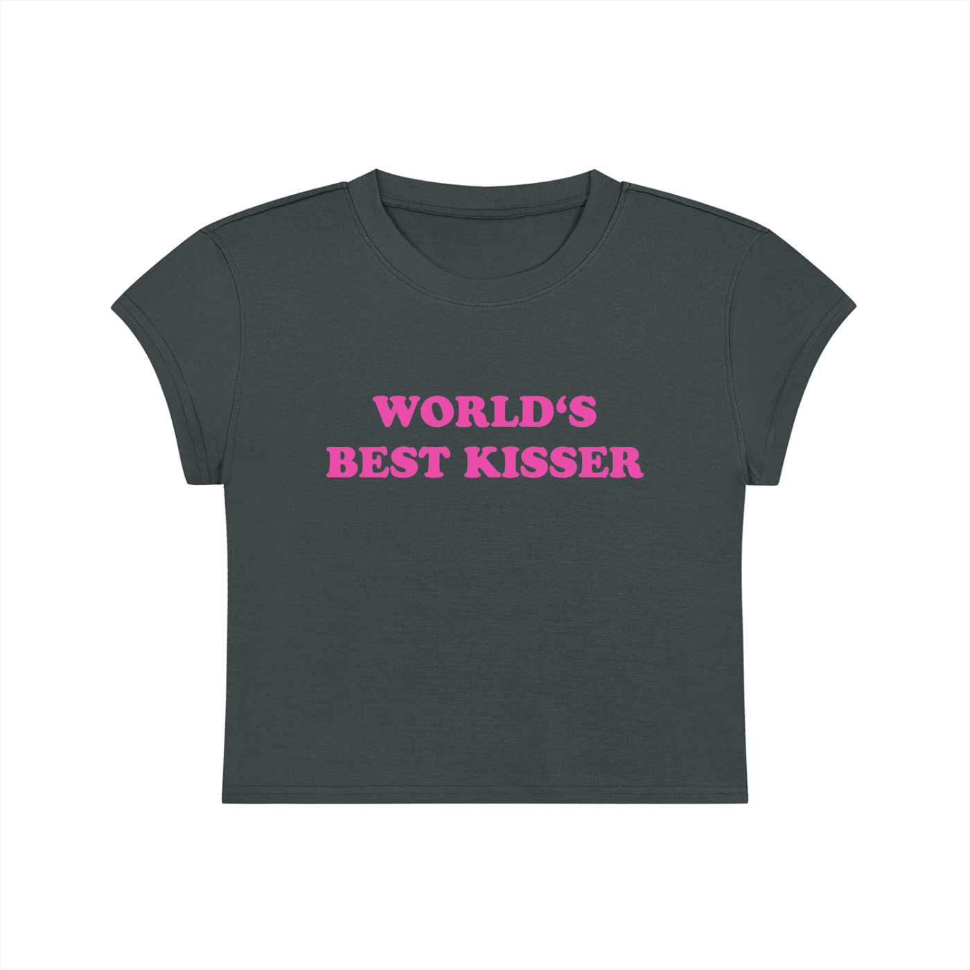 World's Best Kisser Cropped T-Shirt