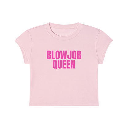Blowjob Queen Cropped T-Shirt