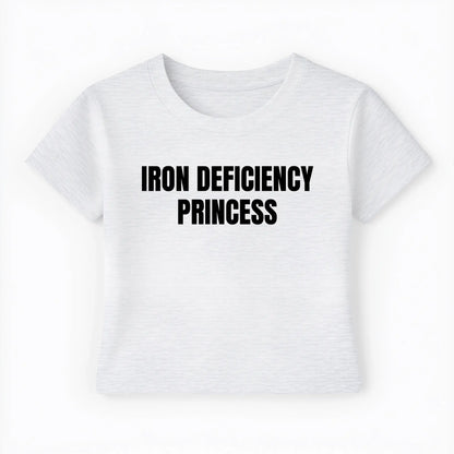 iron deficiency Baby Tee - Lolita Sinz