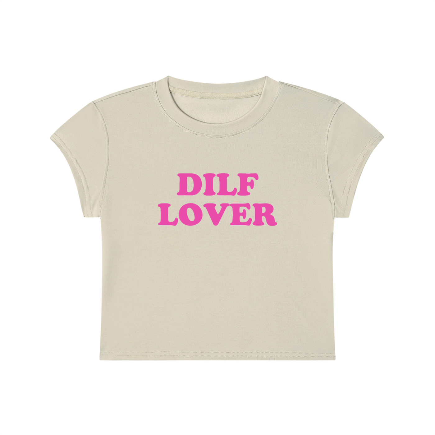 Dilf Lover Cropped T-Shirt