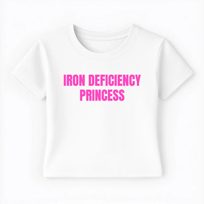 iron deficiency Baby Tee - Lolita Sinz