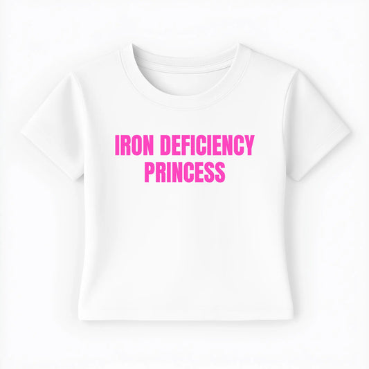 iron deficiency Baby Tee - Lolita Sinz