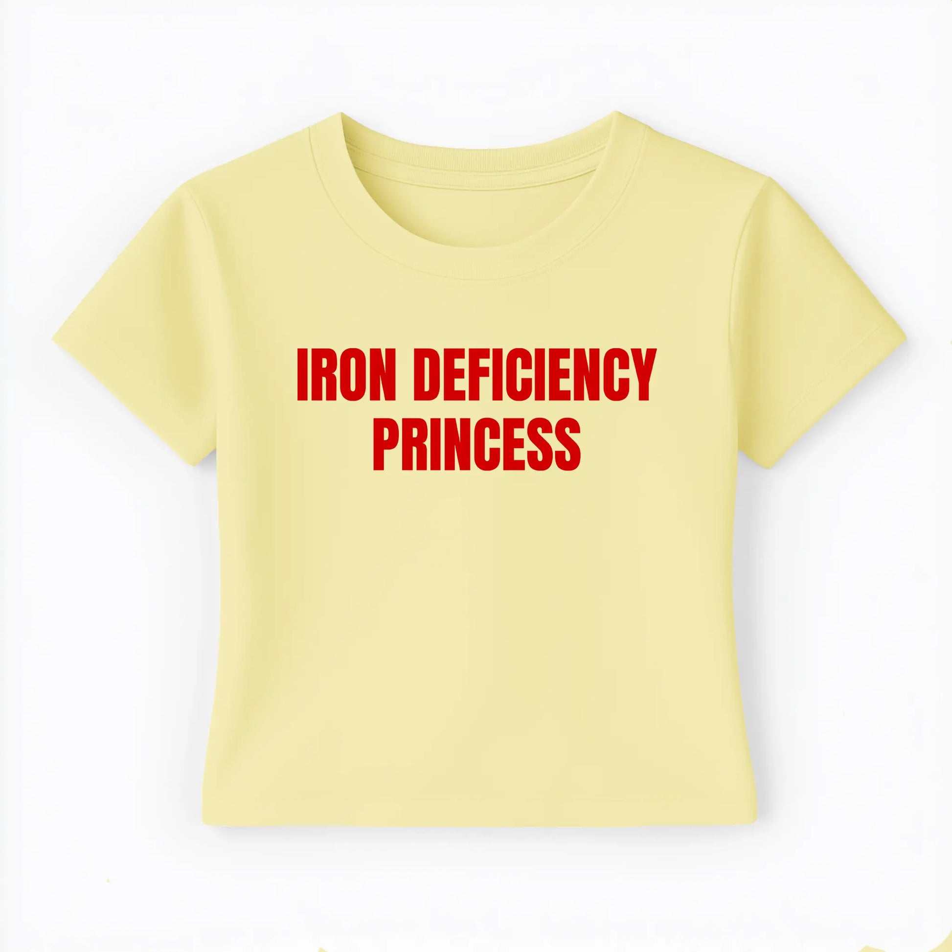 iron deficiency Baby Tee - Lolita Sinz