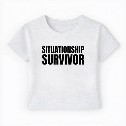 situationship survivor Baby Tee - Lolita Sinz
