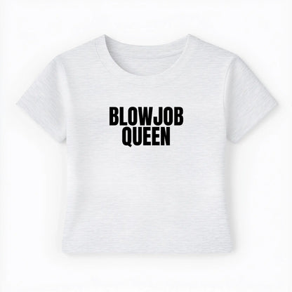 blowjob queen Baby Tee - Lolita Sinz