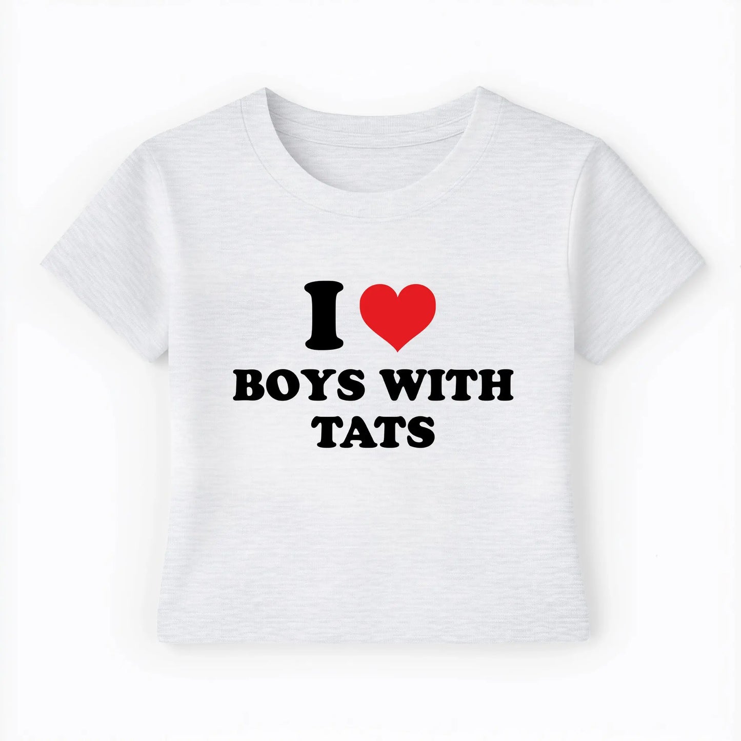 I love boys with tats Baby Tee Lolita Sinz Mein Shop