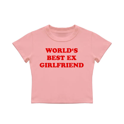 world's best ex girlfriend Baby Tee Lolita Sinz Mein Shop