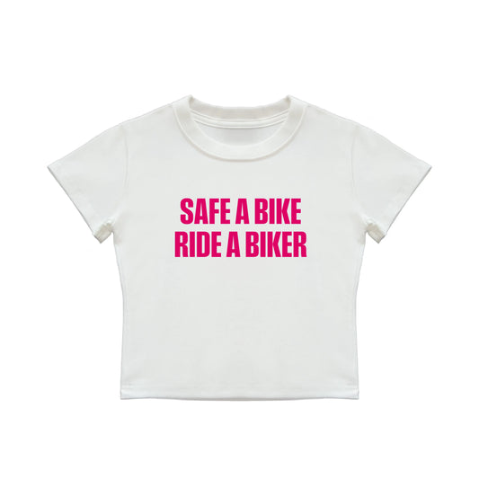 safe a bike ride a biker Baby Tee Lolita Sinz Mein Shop
