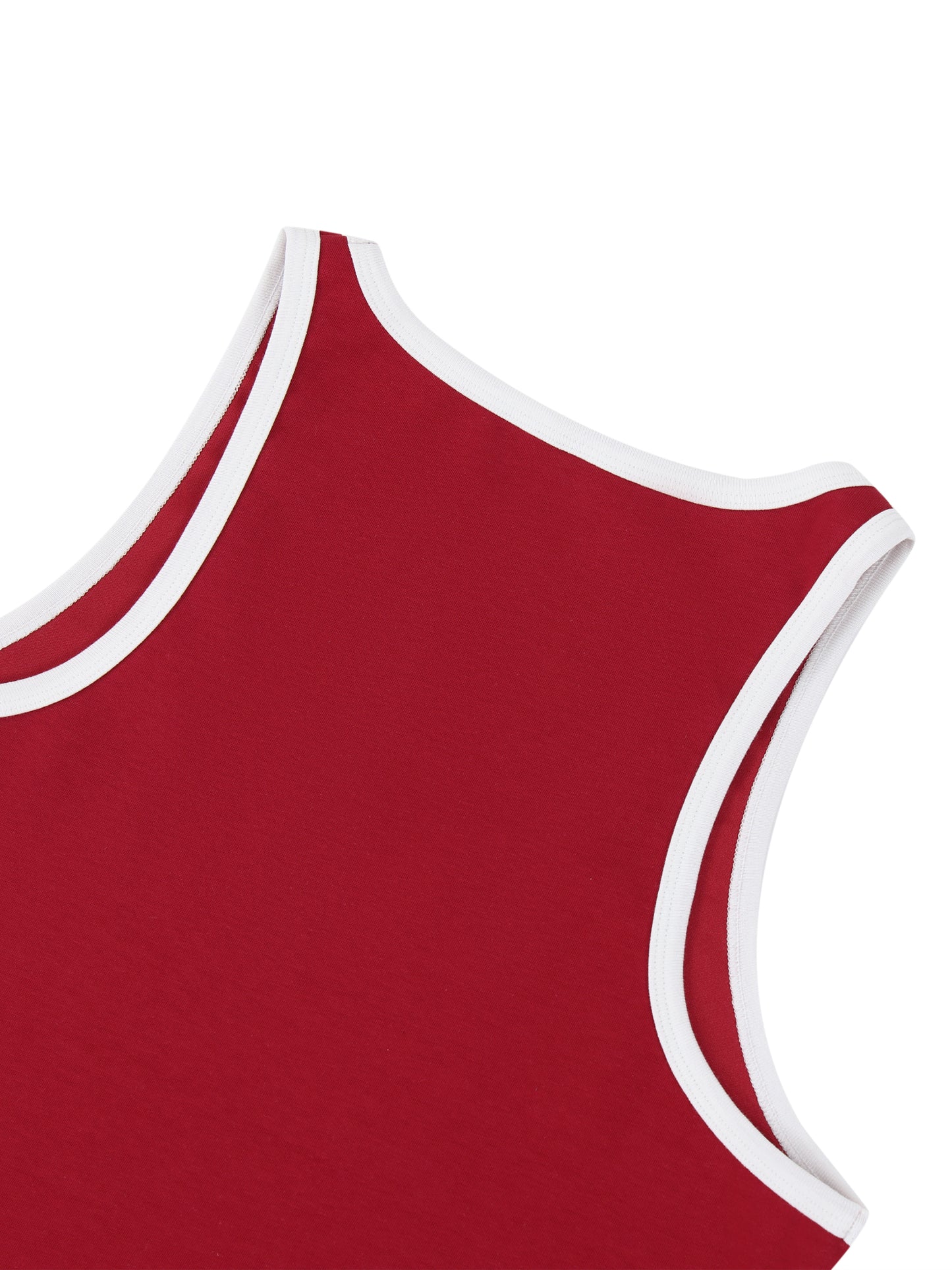 Women's Color Block Cropped Tank Top
