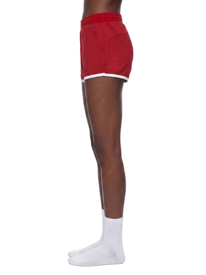 Women's Retro Contrast Binding Shorts