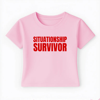 situationship survivor Baby Tee - Lolita Sinz