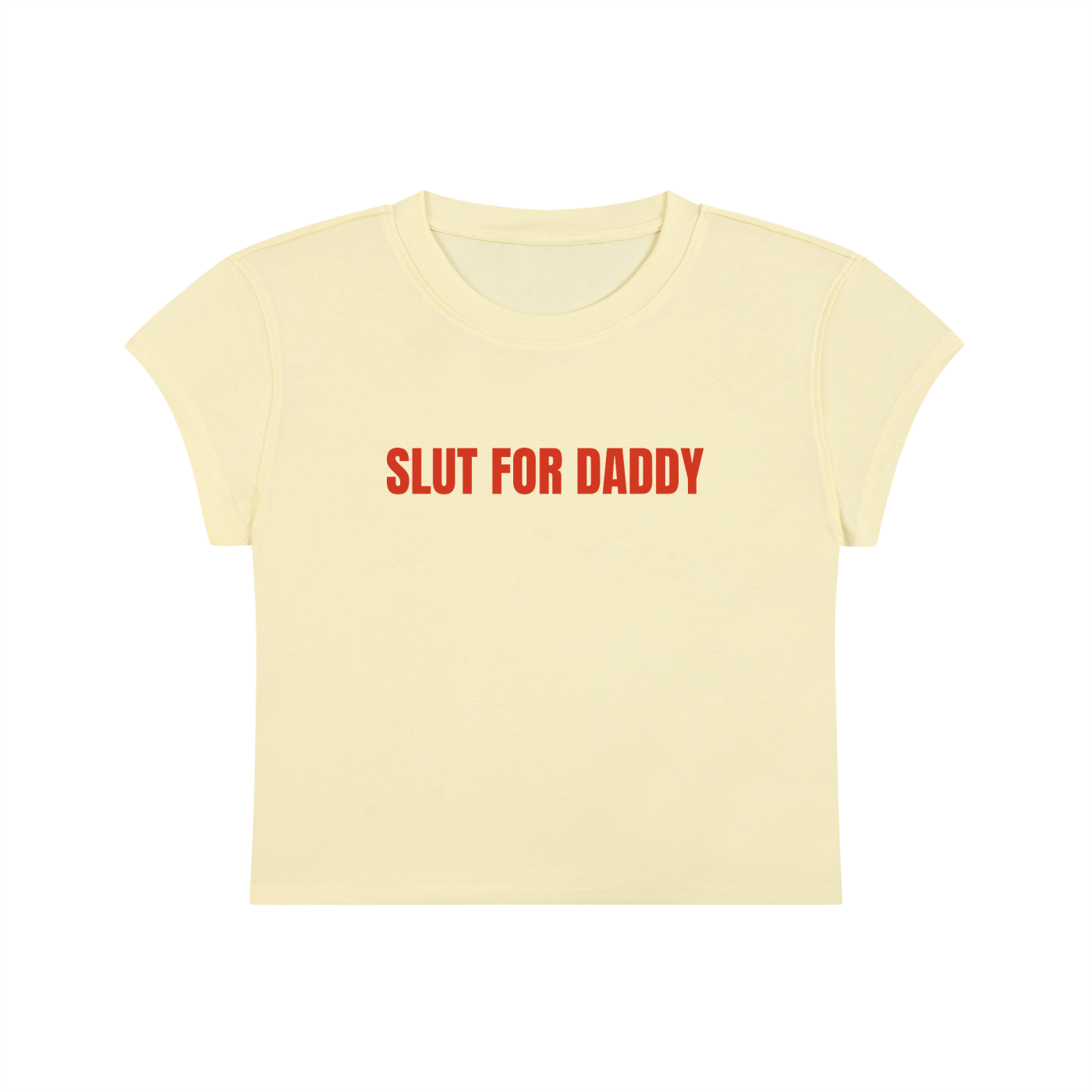 Slut For Daddy Cropped T-Shirt