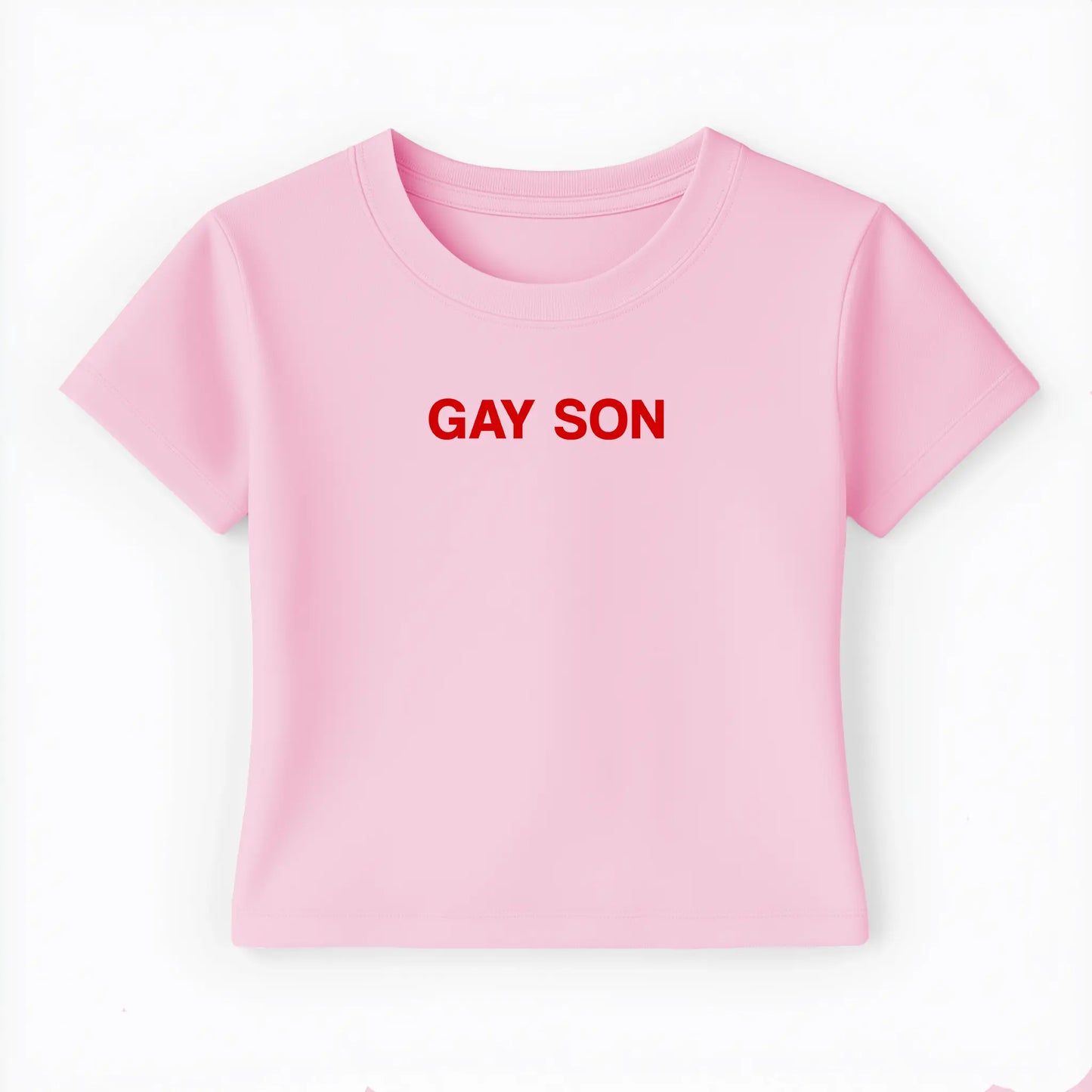 gay son Baby Tee - Lolita Sinz