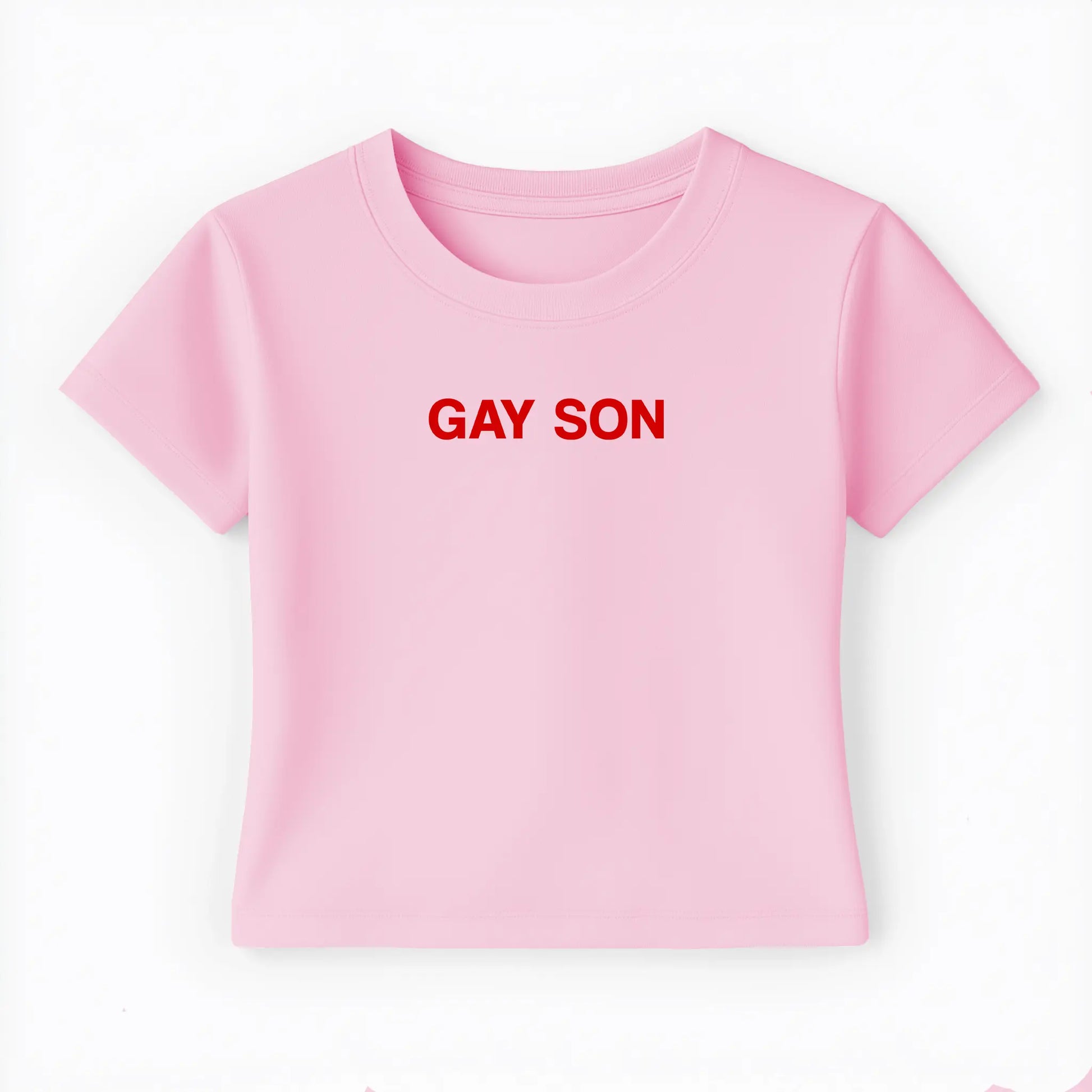 gay son Baby Tee - Lolita Sinz