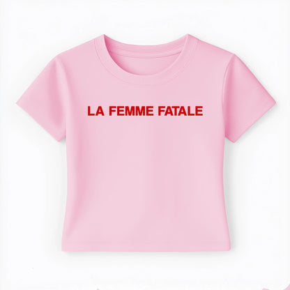 la femme fatale Baby Tee - Lolita Sinz
