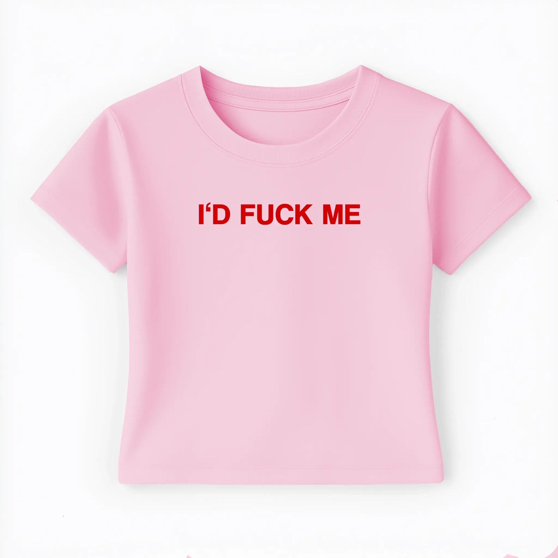 I'd fuck me Baby Tee - Lolita Sinz