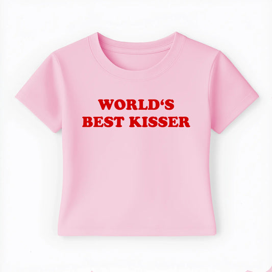 world's best kisser Baby Tee Lolita Sinz Mein Shop