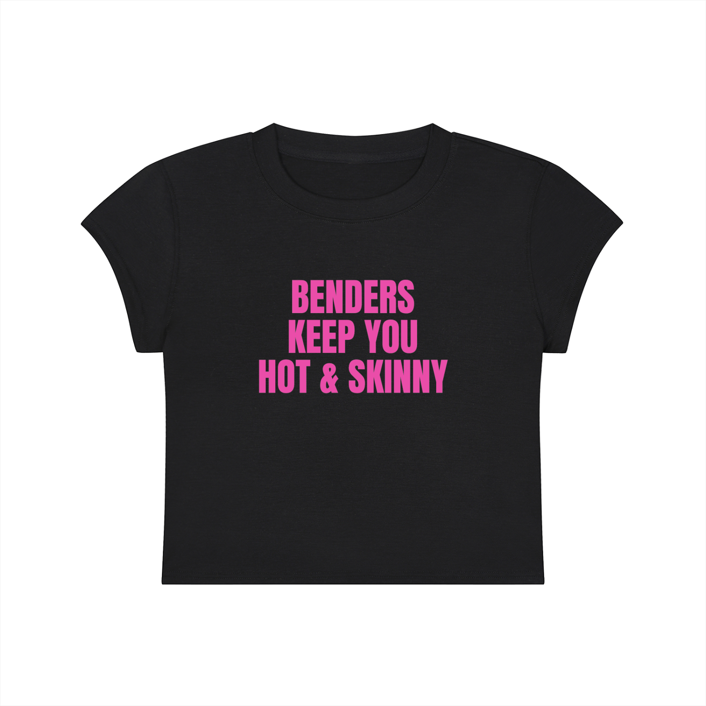 Benders Keep You Hot Andy Skinny Cropped T-Shirt