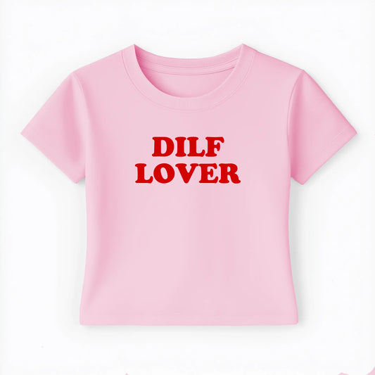 dilf lover Baby Tee - Lolita Sinz