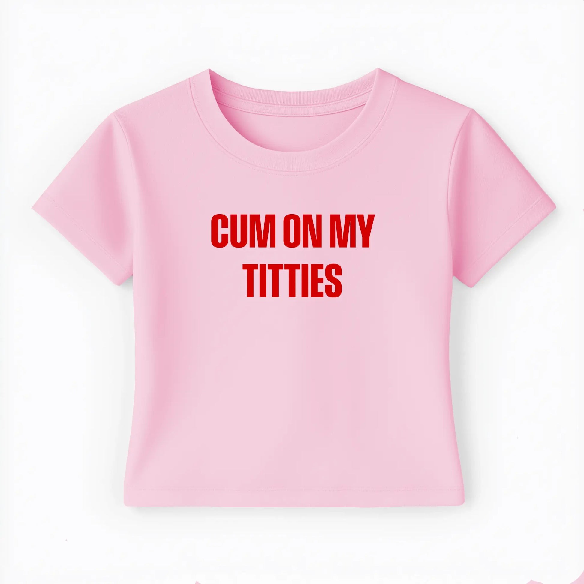 cum on my titties Baby Tee - Lolita Sinz