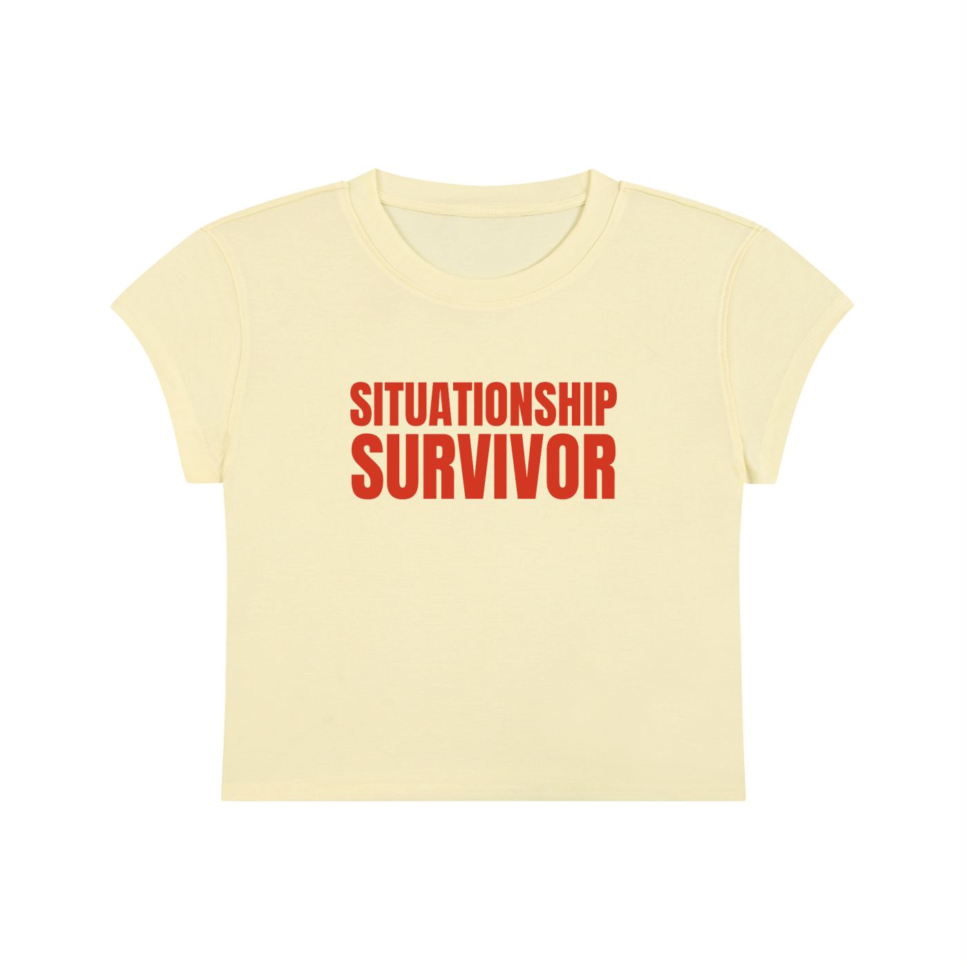 Women's Slim-Fit Cropped T-Shirt