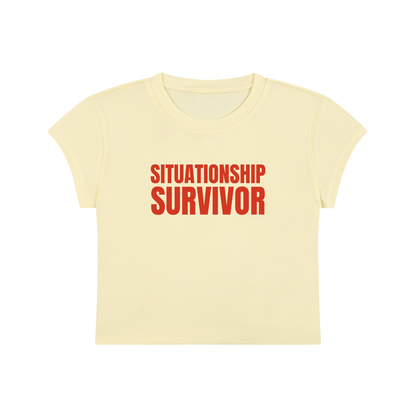 Women's Slim-Fit Cropped T-Shirt