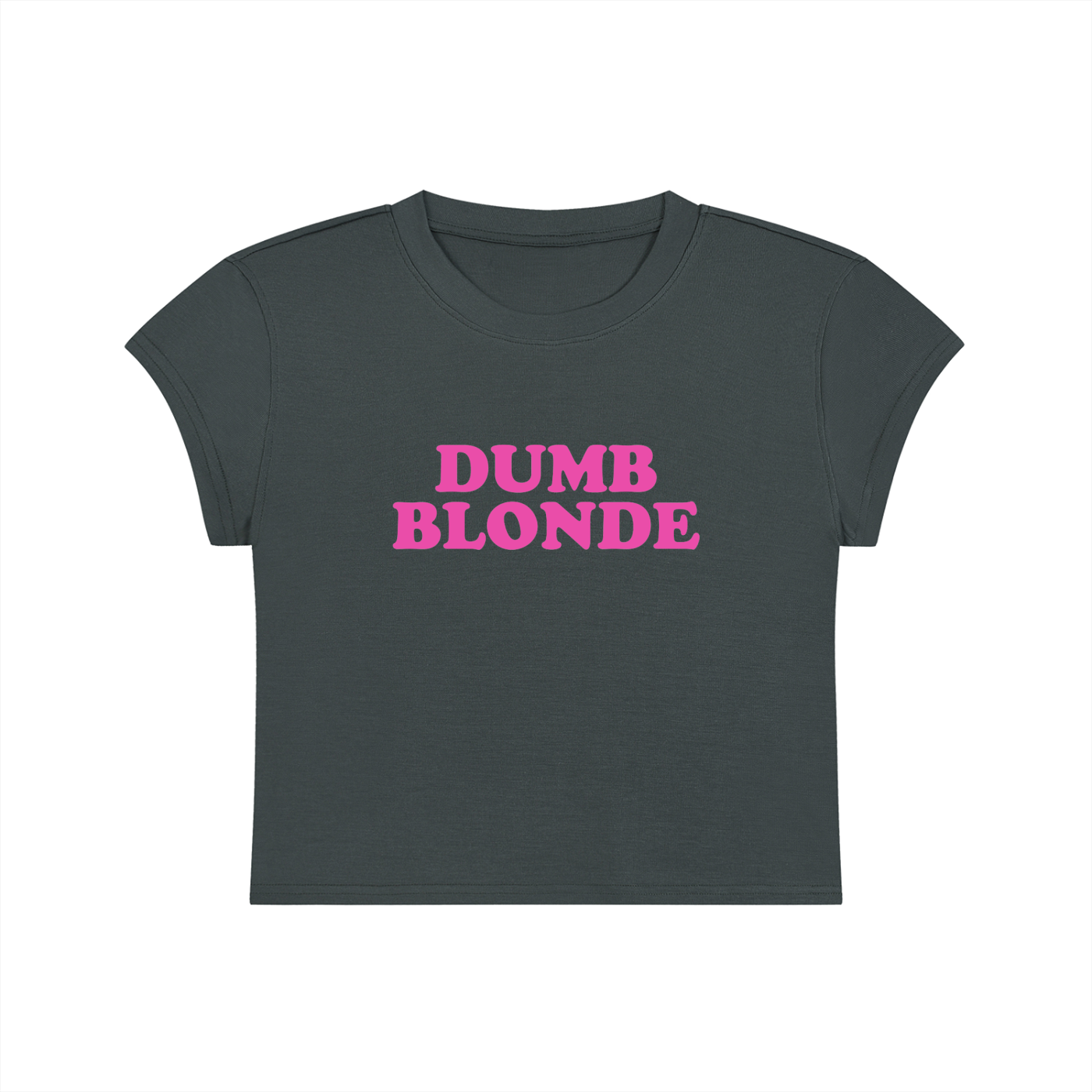 Dumb Blonde Cropped T-Shirt