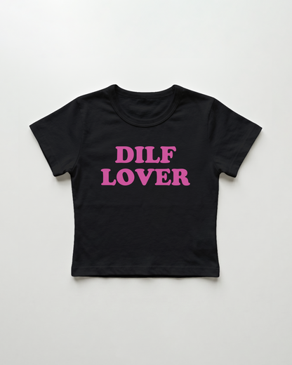 dilf lover cropped Baby Tee