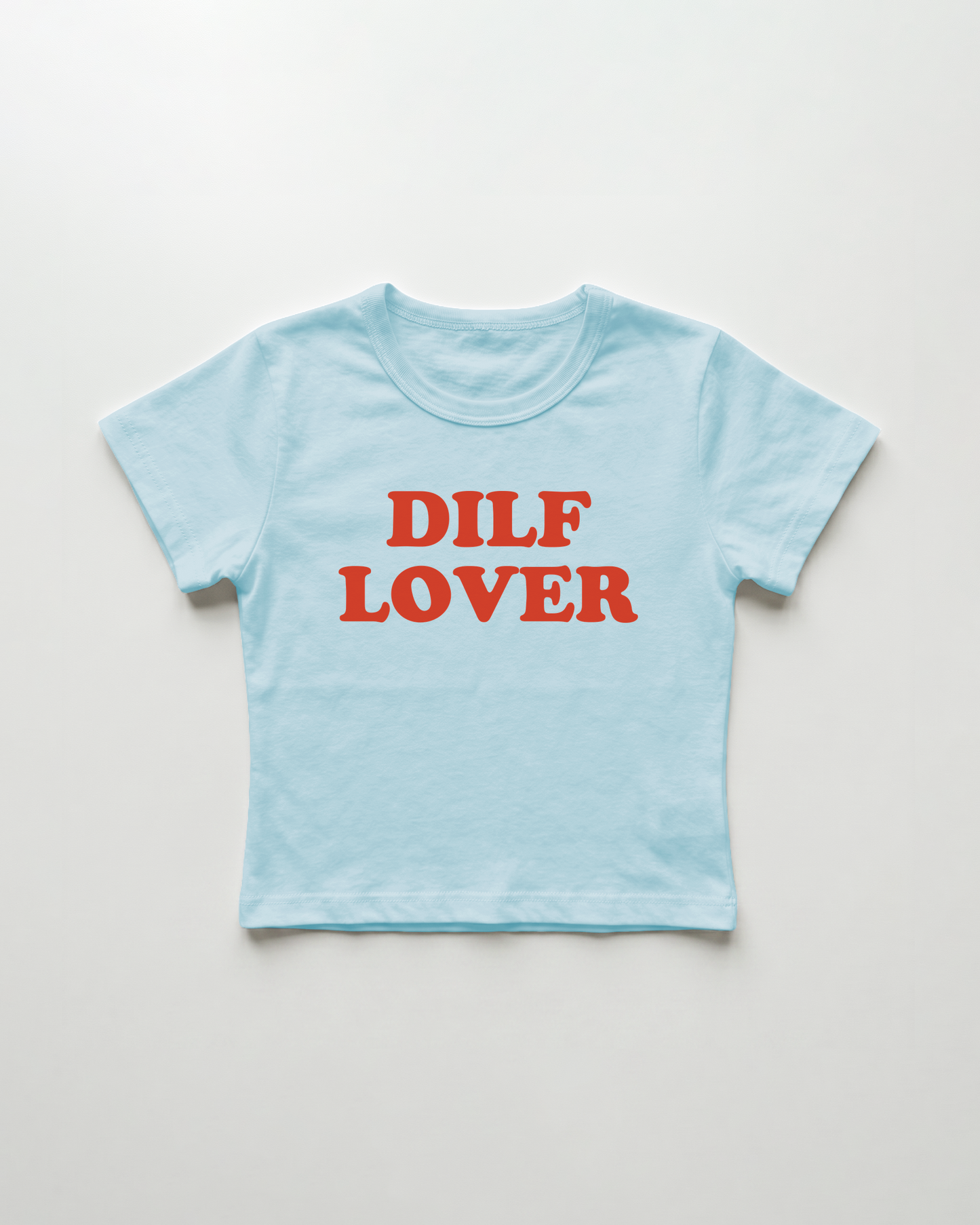 dilf lover cropped Baby Tee